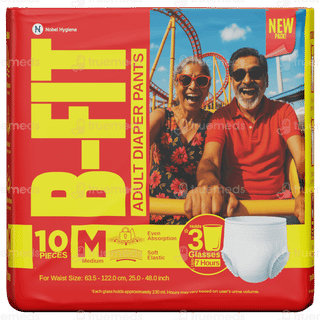 B Fit New Medium Adult Diaper Pants 10