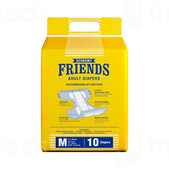 Friends Economy Adult Diaper Medium 10 Pieces