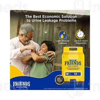 Friends Economy Adult Diaper Medium 10 Pieces