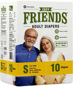 Friends Easy Adult Diaper Small 10 Pieces