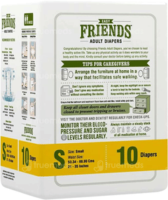 Friends Easy Adult Diaper Small 10 Pieces