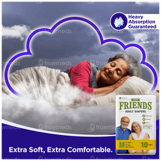 Friends Easy Medium Adult Diapers 10