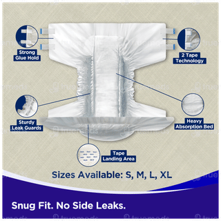 Friends Easy Medium Adult Diapers 10