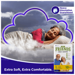 Friends Easy Large Adult Diapers 10
