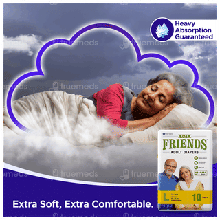Friends Easy Large Adult Diapers 10
