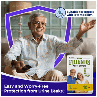 Friends Easy Large Adult Diapers 10
