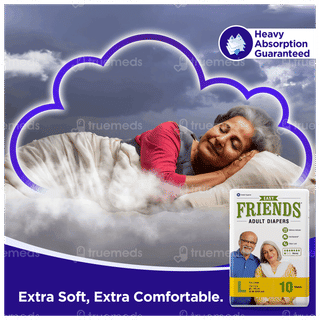 Friends Easy Large Adult Diapers 10