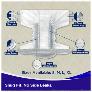 Friends Easy Large Adult Diapers 10
