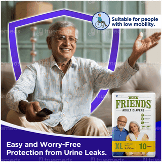 Friends Easy Extra Large Adult Diapers 10