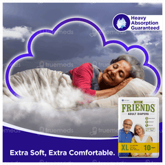 Friends Easy Extra Large Adult Diapers 10