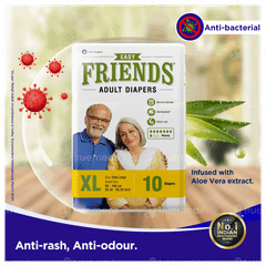 Friends Easy Extra Large Adult Diapers 10