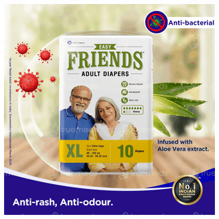 Friends Easy Extra Large Adult Diapers 10
