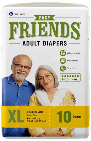Friends Easy Extra Large Adult Diapers 10