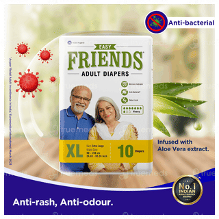 Friends Easy Extra Large Adult Diapers 10