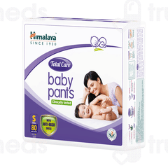 Himalaya Total Care Small 4-8Kg Diaper Baby Pants 80 Himalaya Total Care Small 4-8Kg Diaper Baby Pants 80