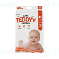 Teddyy Super Baby Medium Diaper 66 Teddyy Super Baby Medium Diaper 66
