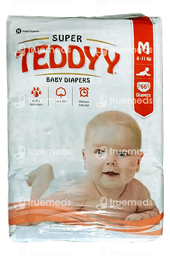 Teddyy Super Baby Medium Diaper 66