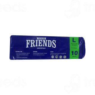 Friends Premium Large Underpads 10