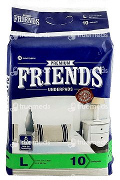 Friends Premium Large Underpads 10 Friends Premium Large Underpads 10