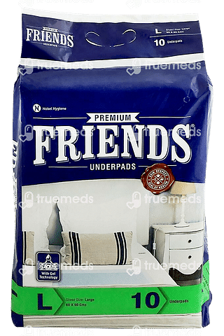 Friends Premium Underpads Large 10