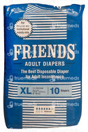 Friends Hospital Xl Adult Diaper 10