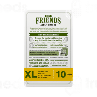 Friends Xl Adult Diapers 10