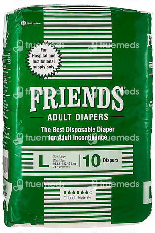 Friends Hospital Large Adult Diaper 10