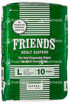 Friends Hospital Large Adult Diaper 10