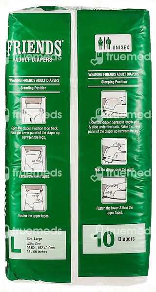 Friends Hospital Large Adult Diaper 10