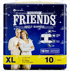 Friends Overnight Xl Adult Diaper 10