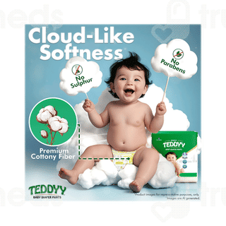 Teddyy Easy Baby Pants Large Diaper 30