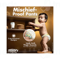 Teddyy Easy Baby Pants Large Diaper 30
