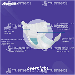 Dignity Overnight Adult Diaper Medium 10