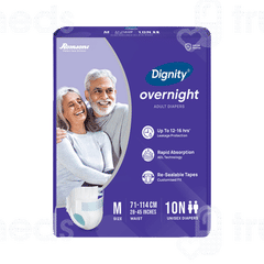 Dignity Overnight Adult Diaper Medium 10