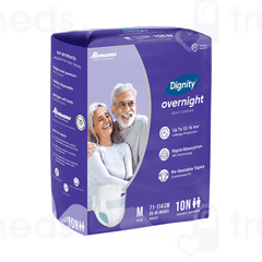 Dignity Overnight Adult Diaper Medium 10