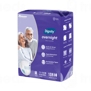 Dignity Overnight Adult Diaper Medium 10