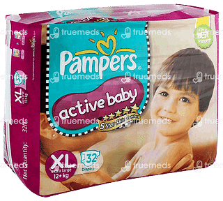 Pampers Active Baby Diaper Extra Large 32