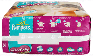 Pampers Active Baby Diaper Extra Large 32