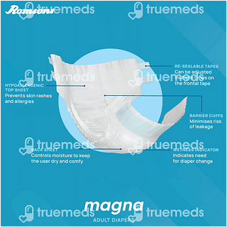 Dignity Magna Medium Unisex Adult Diaper 10