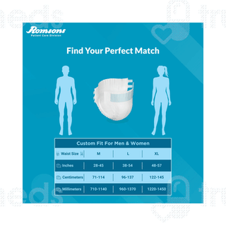 Dignity Magna Medium Unisex Adult Diapers 10