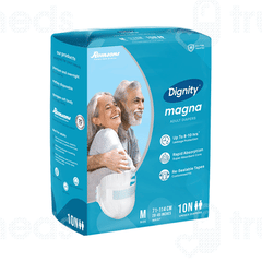 Dignity Magna Medium Unisex Adult Diapers 10