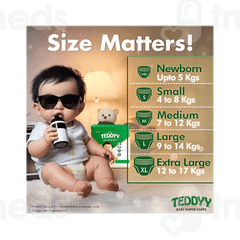 Teddyy Easy Baby Pants Medium Diaper 34