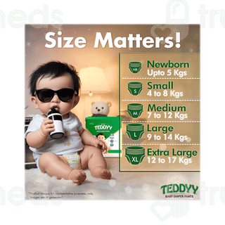 Teddyy Easy Baby Pants Medium Diaper 34