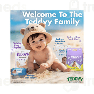 Teddyy Easy Baby Pants Medium Diaper 34