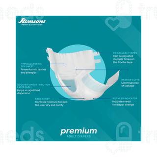 Dignity Premium Large Adult Diaper 10