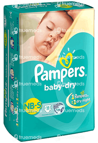 Pampers Baby Dry Nb S Diaper 11