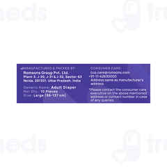 Dignity Overnight Large Adult Diaper 10