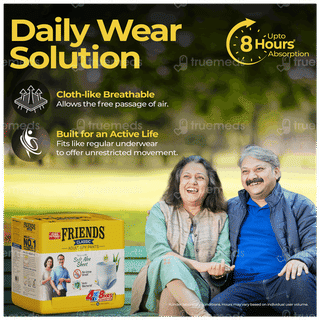 Friends Classic New & Improved Large Adult Dry Pants 10