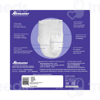 Dignity Overnight Pull Ups M-l Adult Diaper 10