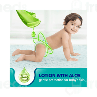 Pampers All Round Protection Anti Rash Blanket Lotion With Aloe Diaper Xl 16